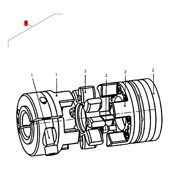 BOMAG Vibration Coupling Assembly Part Number 05614055