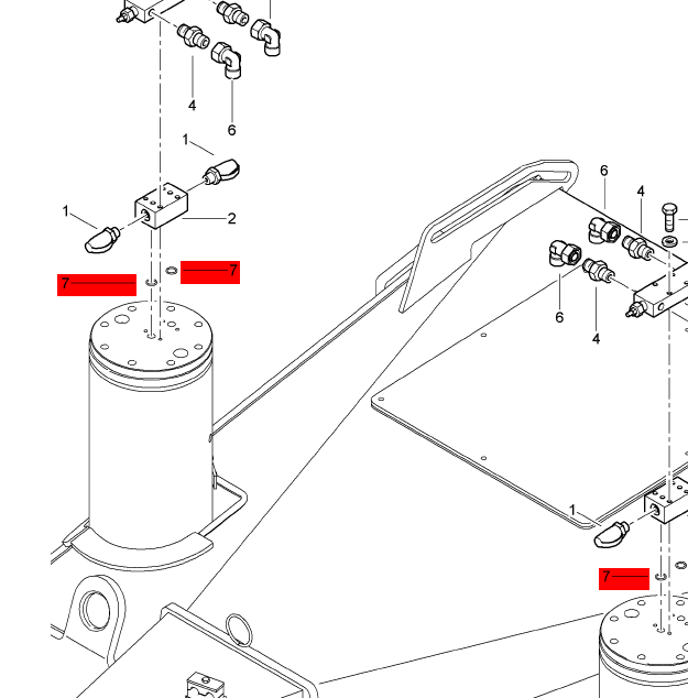 BOMAG sealing ring part number 320001024