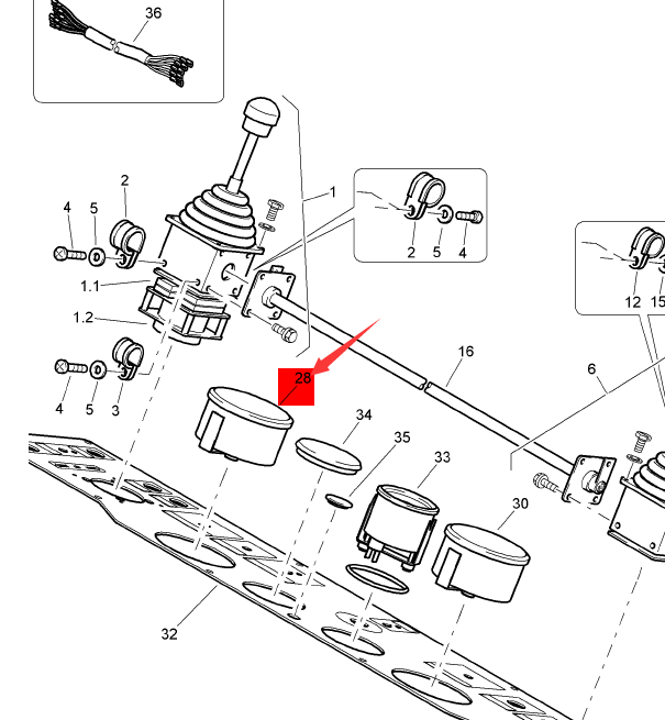 BOMAG display module part number 05750452