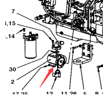 DYNAPAC Запасные части рулевого зубчатого насоса 391020