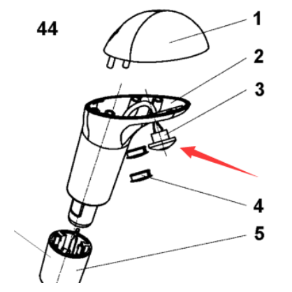 DYNAPAC roller accessory vibration switch part number 4812156560
