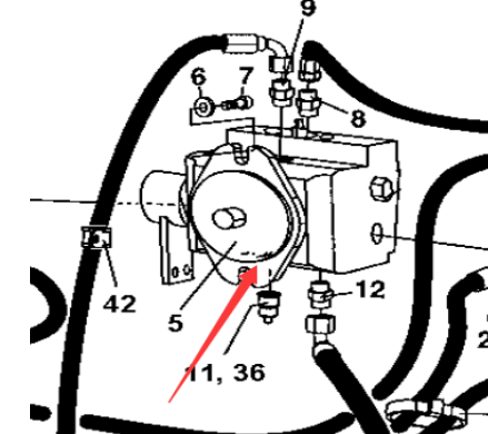 DYNAPAC roller parts maintenance walking hydraulic pump part number 4700377293