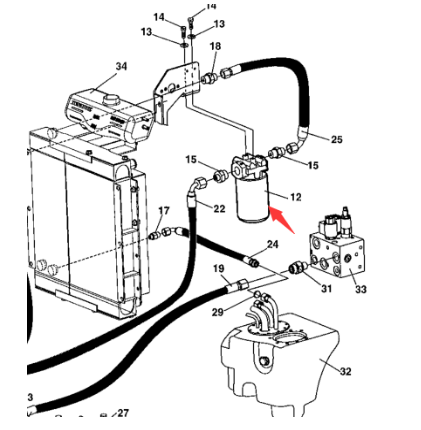 DYNAPAC liquid filter part number 4700387277