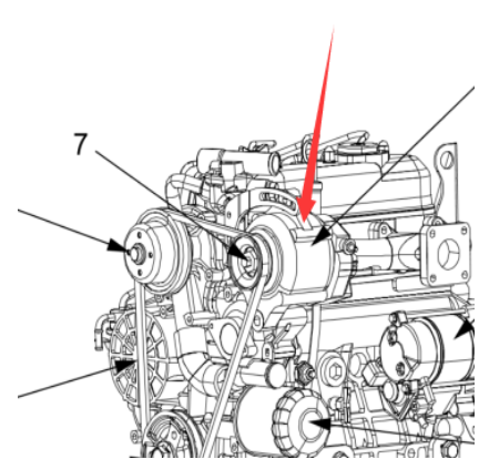 DYNAPAC roller accessories generator part number 4812160091