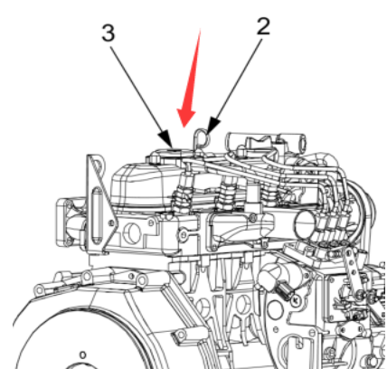 DYNAPAC engine oil cap part number 4812160088