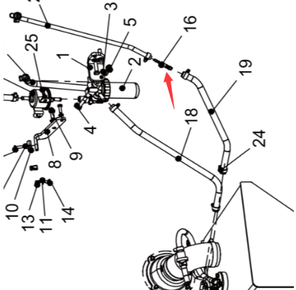 DYNAPAC electric diesel pump part number 4812274703