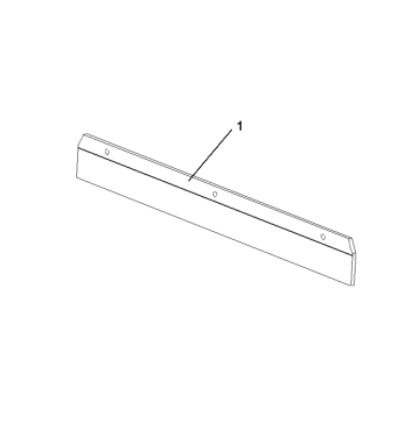 DYNAPAC roller CC1000 accessory scraper part number 4700387350