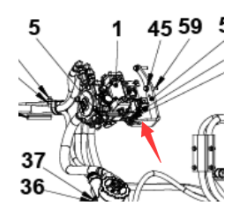 DYNAPAC specializes in walking motors with part number 4812120558
