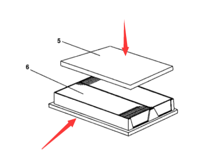 DYNAPAC air filter part number 4700940381