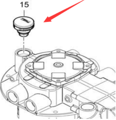 Двигатель DYNAPAC Запасные части вентиляционного фильтра № 4812009437