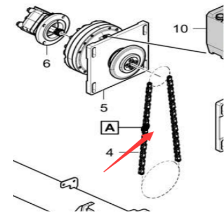 DYNAPAC Spiral Chain Part Number/4812027541