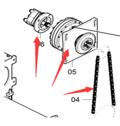 DYNAPAC Spiral Motor Part Number/D966057102