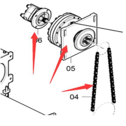 DYNAPAC Spiral Motor Part Number/4749260004