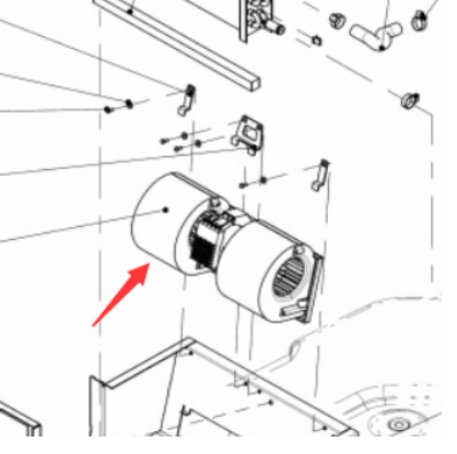 DYNAPAC air conditioning heater part number/4700395761
