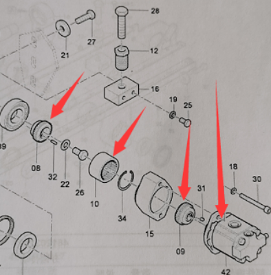 DYNAPAC motherboard rammer motor part number/4812038434