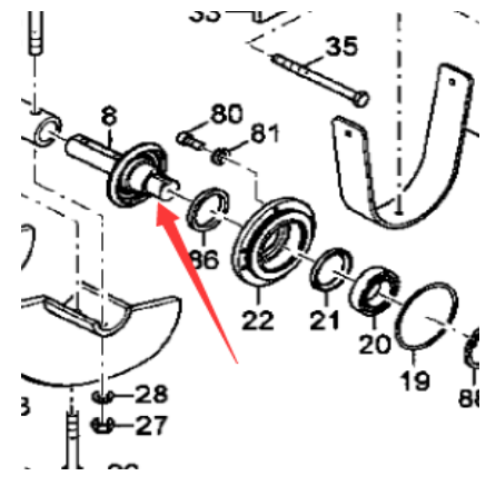 DYNAPAC paver stirs up the lower sprocket drive plate part number 439083400