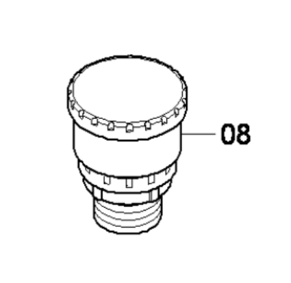 DYNAPAC SD2530CS emergency stop button part number 4812030283
