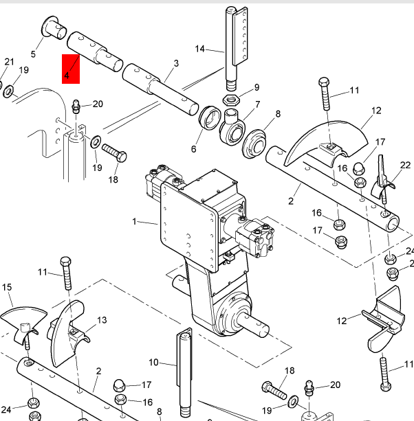 BOMAG Spiral Shaft Part Number: D2138054