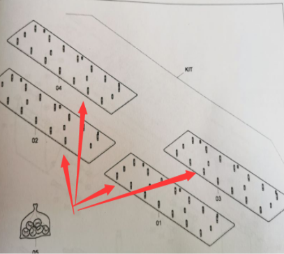 DYNAPAC SD2530CS Host Ironing Plate Bottom Plate Repair Kit Part Number/4812032692