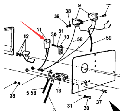 Dynapac 30A insurance part number 4700904037