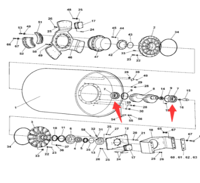 Dynapac vibration bearing part number 4700388089