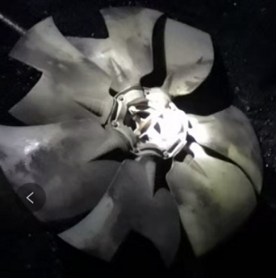 DYNAPAC engine fan assembly part number/F16102