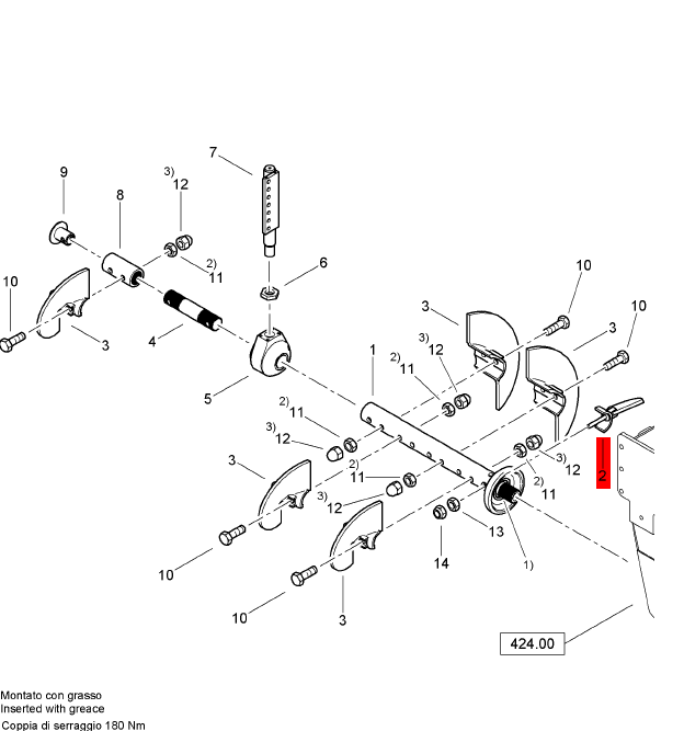 BOMAG Spiral Blade Part Number 83720301