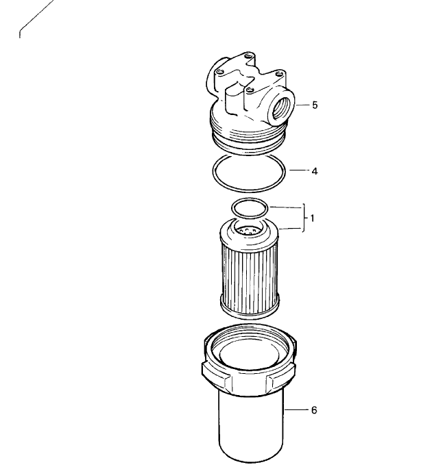 BOMAG liquid filter assembly part number 07993046