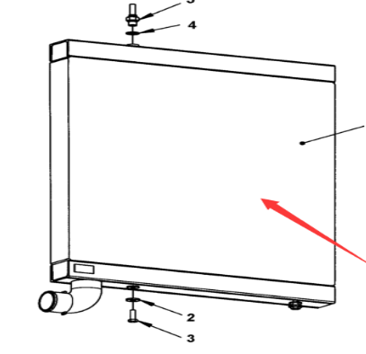 Запасные части водяного бака двигателя Dynapac 481213419