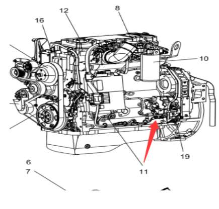 Запчасти топливного контроллера Dynapac 481257769