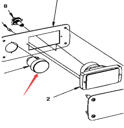 Dynapac Точка поворотного света 4700792521
