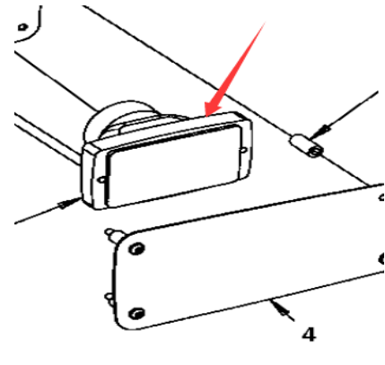 Передняя фара Dynapac в сборе4700791951