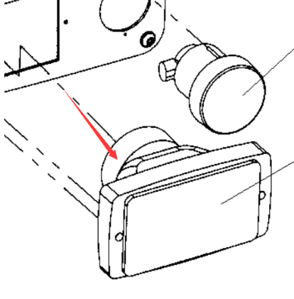 Dynapac working headlight part number 4700792059