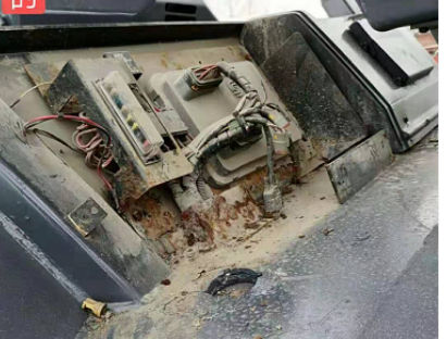 Dynapac insurance box cover part number CC62402