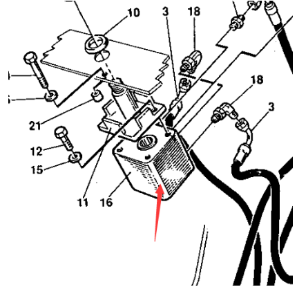 Точка рулевого аппарата Dynapac 902099