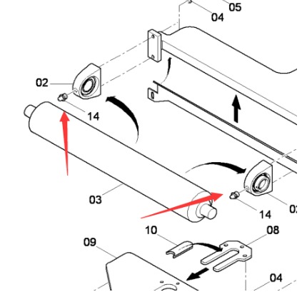 BOMAG instrument part number 95922207