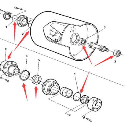 BOMAG Trimmer Part Number 6400321