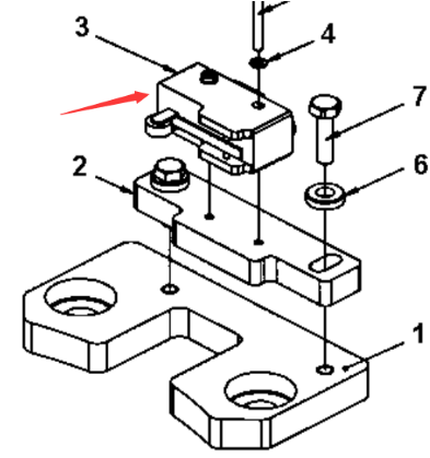 Dynapac Micro Switch Part Number 4700930046