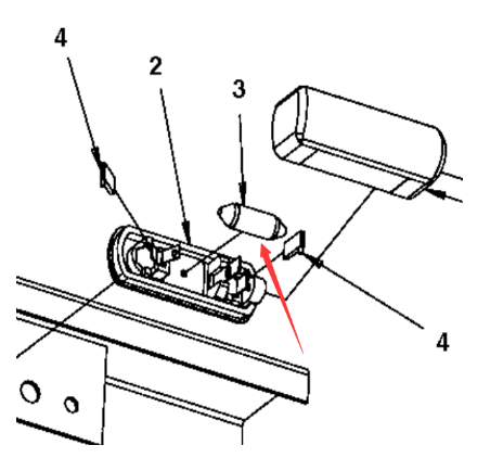 Dynapac ceiling light bulb part number 4700792354