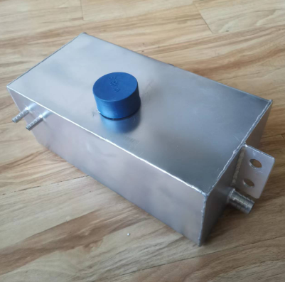 Dynapac engine auxiliary water tank part number 387130