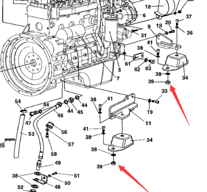 Dynapac Nut Part Number 586019