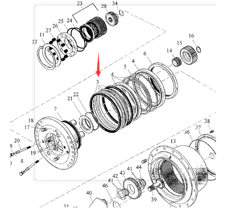 Dynapac floating oil seal part number 4700935381