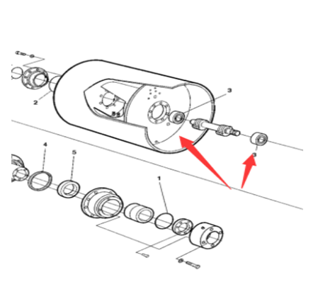 Dynapac vibration bearing part number 114060