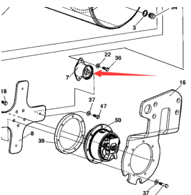 Dynapac steel wheel damping block part number 4700376783