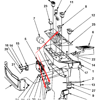 Dynapac emergency stop switch part number 4700791739