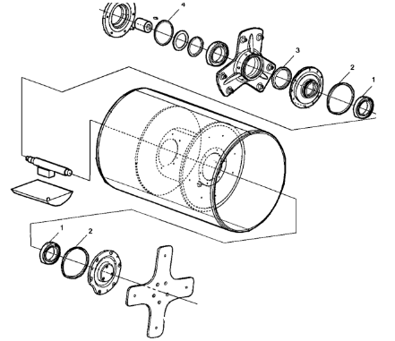 Dynapac vibration repair kit part number 4700945710