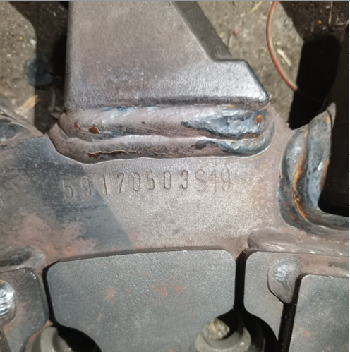 BOMAG milling drum base part number 59170503