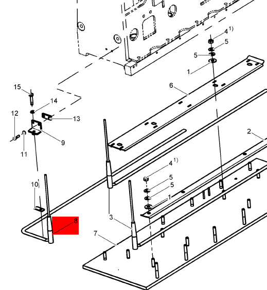 BOMAG Bottom Plate Heating Rod Part Number 83740307