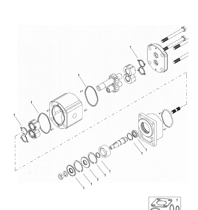 BOMAG fan motor part number 05816269