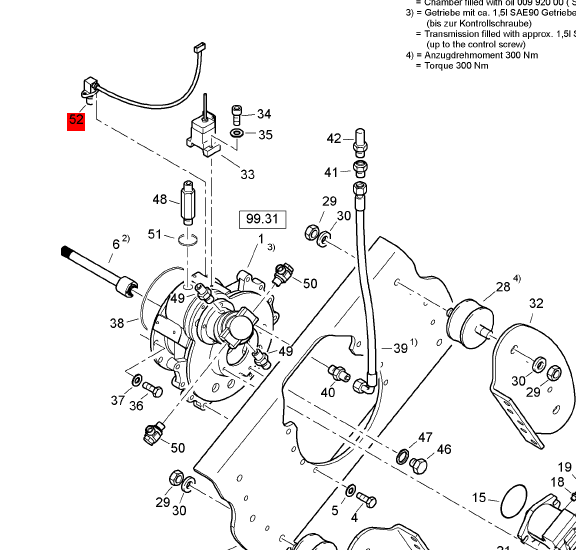 BOMAG speed sensor part number 58260283